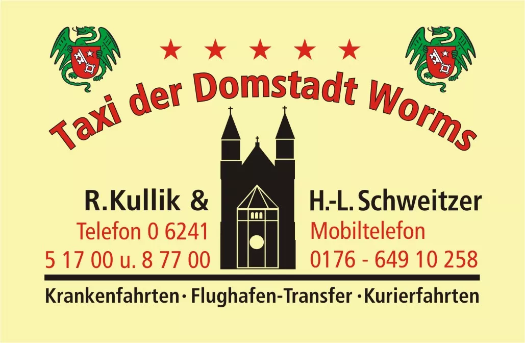 Taxi Domstadt Worms